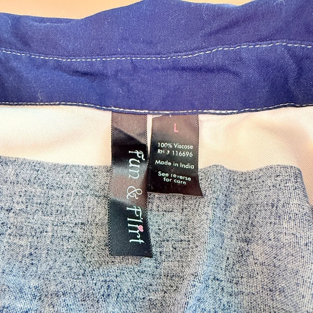 Fun & Flirt sleeveless shirt